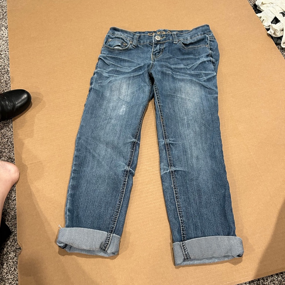 Blue Jean Capris